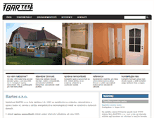 Tablet Screenshot of bartes-sro.cz